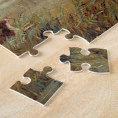 Enten-Schießen (Öl auf Leinwand) Puzzle (Seite)