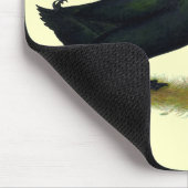 Enten: Schwarze Cayugas Mousepad (Ecke)