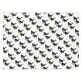 Enten: Schwarze Cayugas Tischdecke (Vorderseite (Horizontal))