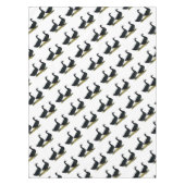 Enten: Schwarze Cayugas Tischdecke (Vorderseite)