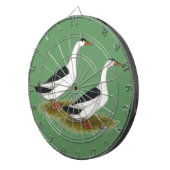 Enten: Schwarze Magpies Dartscheibe (Vorderseite rechts)
