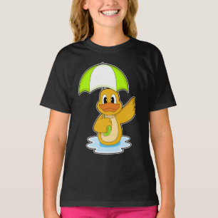 Enten-Schwimm-Regenschirm T-Shirt