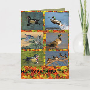 Enten Sie eine Vater Vathers Day Card. Karte