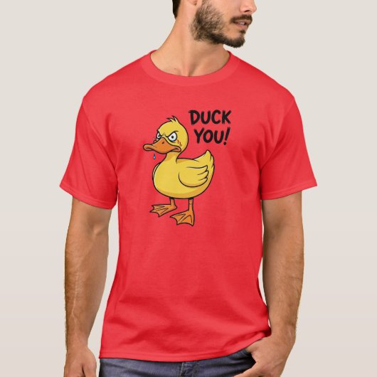 Enten Sie Wortspiel T-Shirt (Vorderseite)