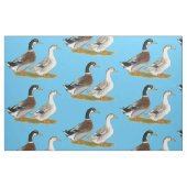 Enten: Silbergarten Stoff (Fat Quarter (45,7 x 55,9 cm))
