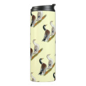 Enten: Silbergarten Thermosbecher (Nach links gedreht)