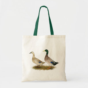 Enten:  Silberner Waliser-Harlekin Tragetasche