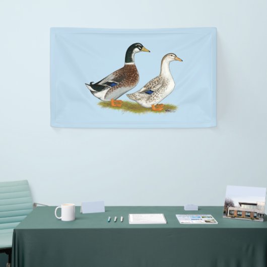 Enten:  Silbernes Appleyard Banner (Messeveranstaltung)