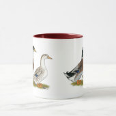 Enten: Silbernes Appleyard Tasse (Zentrum)
