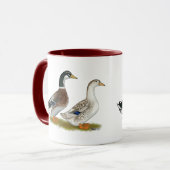 Enten: Silbernes Appleyard Tasse (Vorderseite Links)