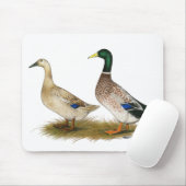 Enten: Silberwalisisches Harlequin Mousepad (Mit Mouse)