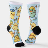 Enten-Socken Socken (Gewinkelt)