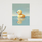 Enten Tagträume Poster (Küche)