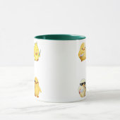 Enten-Tasse mit Messer für Meme-Fans - Geschenk Tasse (Zentrum)