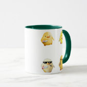 Enten-Tasse mit Messer für Meme-Fans - Geschenk Tasse (VorderseiteRechts)
