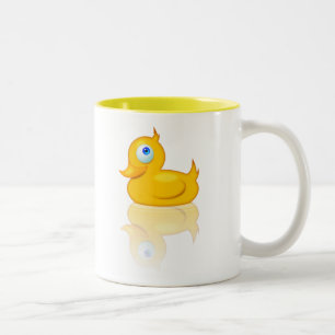 Enten-Tasse! Zweifarbige Tasse