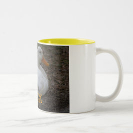 Enten-Tasse Zweifarbige Tasse