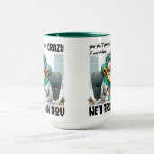 Enten-Trainer-Humor Tasse (Zentrum)