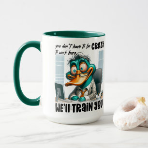 Enten-Trainer-Humor Tasse