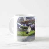 "Enten-Treffen" Kaffee-Tasse Kaffeetasse (Vorderseite Links)