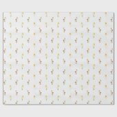 Enten und Affodien quacken in den Frühling Geschenkpapier (Flach)