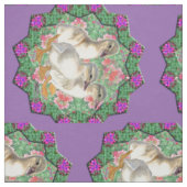 Enten und Blume Stoff (Muster)