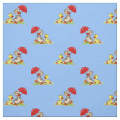 Enten- und Entbeindruck Stoff (Muster)