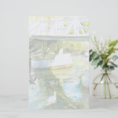 Enten unter einer Brücke Briefpapier (Stehend Vorderseite)