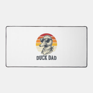 Enten-Vater Vintage-Enten-Sonnenbrille Vektor-Shir Schreibtischunterlage