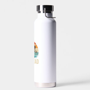 Enten-Vater Vintage-Gravur Retro-Sonnenuntergangs- Trinkflasche