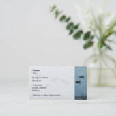 Enten Visitenkarte (Stehend Vorderseite)