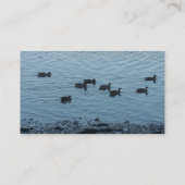 Enten Visitenkarte (Rückseite)