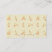 Enten-Visitenkarte Visitenkarte (Rückseite)