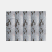 Enten-Vogel-Natur gestaltet der Fleecedecke (Vorderseite (Horizontal))