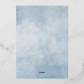 Enten Wald Natur 40. Geburtstag Party Folieneinladung (Rückseite)