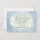 Enten Wald Natur Dankeskarte (Rückseite)