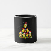 Enten-Weihnachtsbaum Tasse (Zentrum)