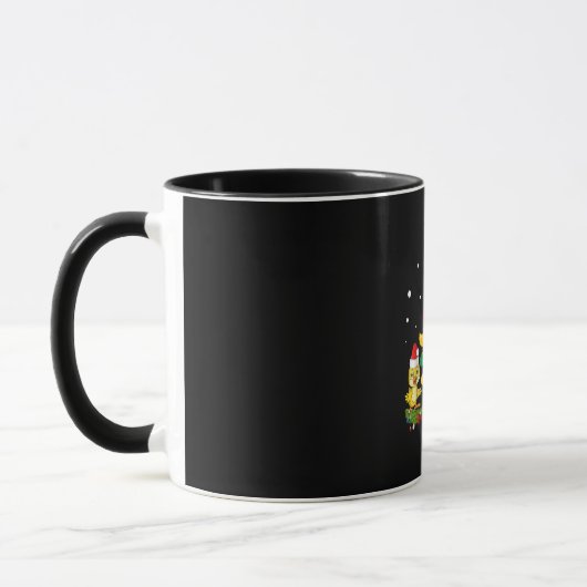 Enten-Weihnachtsbaum Tasse (Links)