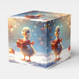 Enten-Weihnachtsgeschenkbox Geschenkschachtel