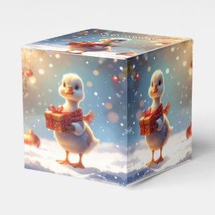 Enten-Weihnachtsgeschenkbox Geschenkschachtel