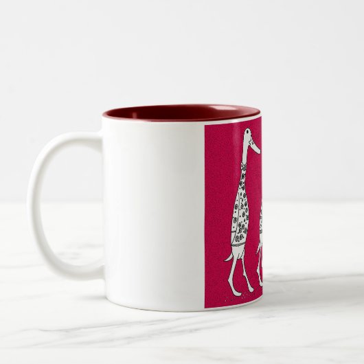 Enten Zweifarbige Tasse (Links)