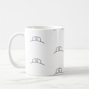 Entenbecher, Ente im Bett Becher. Süßer Entenbeche Kaffeetasse