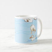 Entenbecher mit Skizze Kaffeetasse (VorderseiteRechts)