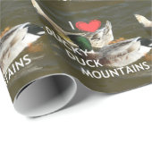 Entenberge. Geschenkpapier (Rolleneckpunkt)