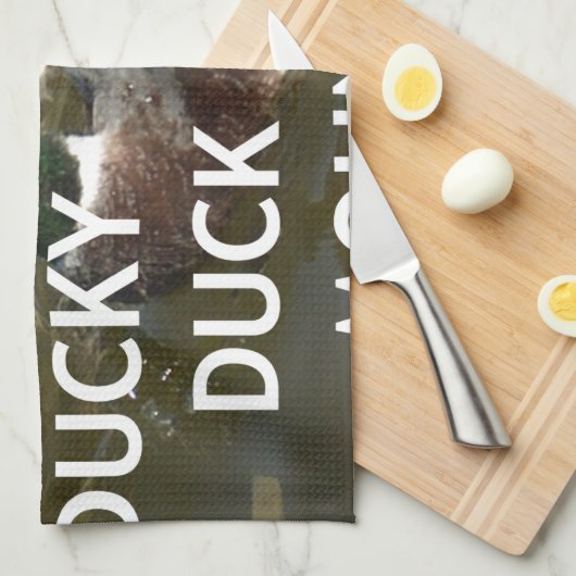 Entenberge. Handtuch (Viertel Falte)