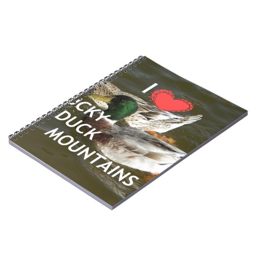 Entenberge. Notizblock (Linke Seite)