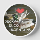 Entenberge. Uhr (Vorderseite)