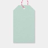 Enteneierblüte Geschenkanhänger (Rückseite)