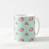 Enteneierblüte Kaffeetasse (VorderseiteRechts)