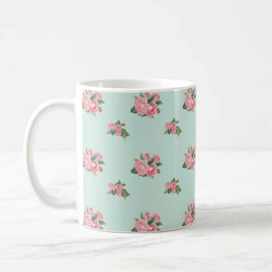 Enteneierblüte Kaffeetasse (Links)